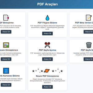 pdf araçları